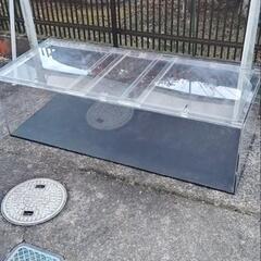 1500×600×450底面ブラックアクリル水槽