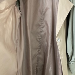TEVALT 配色スプリングコートの画像