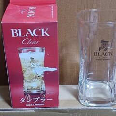 タンブラー Black Clear ４個セット （販促用グラス）