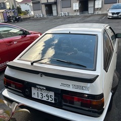 トヨタ　スプリンタートレノ　AE86 イニシャルD 5MT 車検8年11月の画像