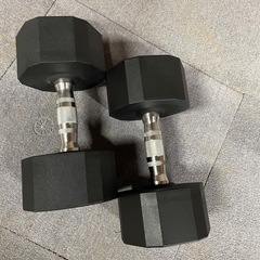 PROIRON 20キロダンベル 鋼ダンベル 2個セット