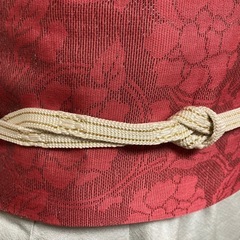 お値下げ　新品ローズ柄名古屋帯いかがでしょうか？の画像