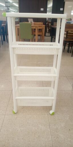 ★ジモティ割あり★  収納棚 白 H96×D22×W47 クリーニング済み TJ10082