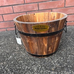 木製鉢植え