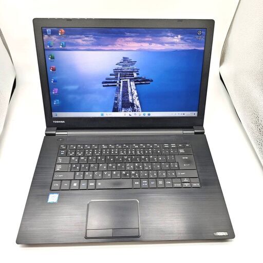 動作◎ 15 東芝 Core i3-7130U (第7世代) 16GB SSD256GB オフィス TOSHIBA ノートPC Dynabook B65/M (B382)