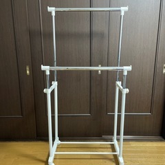 12/15お渡し 洗濯物干しハンガーラック2段