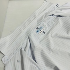 【はるやま・i-shirt】メンズ　半袖　ワイシャツ襟付き　ポロシャツ　Lサイズの画像