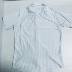 【はるやま・i-shirt】メンズ　半袖　ワイシャツ襟付き　ポロシャツ　Lサイズの画像
