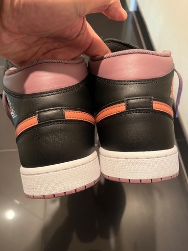 美品Nike Air Jordan 1 Mid SE Black/Sky28.5cm 正規品