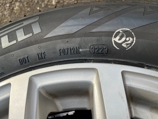 MAKホイール　16インチ　205/60r16 フォルクスワーゲン　2023年製ピレリ　スタッドレス　16×6.5j　走行1.5ヶ月　4本　シロッコ　T-ROC  パサート