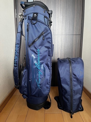 超美品トミーアーマー　 Armour スタンド式キャディバッグ 6型軽量2kg メンズ　レディース　シニア　電車の方にも