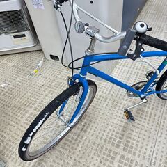 【ジモティー特別価格】GOLDRUSH クロスバイク 27.5インチ ブルー 自転車の画像