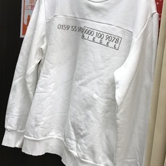 DIESEL/トレーナー/M/WHT