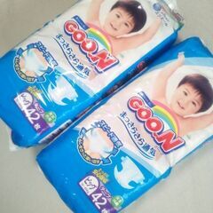 GOONビッグサイズおむつ　テープ　4パック