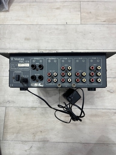 Vestax/PMC 17A/DJミキサー