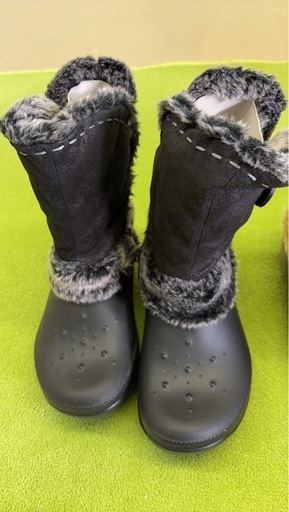 新品未使用crocsブーツ⭐︎ブラック