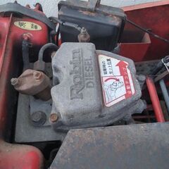 　希少!　パワフルなディーゼル除雪機 　値下げ!の画像