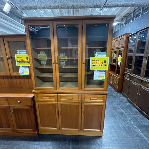 【最終価格!!】食器棚(No:1236892)