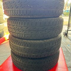 JM５７　🌟タイヤ安く譲ります🌟中古タイヤ🚗１５５/６５R１３