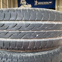 JM５７　🌟タイヤ安く譲ります🌟中古タイヤ🚗１５５/６５R１３の画像