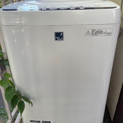 洗濯機　SHARP 4.5kg 2014年製の画像