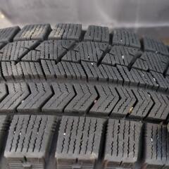 155/65R14　スタッドレスアルミセット　軽自動車全般　ブリジストン　セリアル3618　8分山位の画像