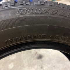 ブリヂストンVRX 175/65-15 2018製4本の画像