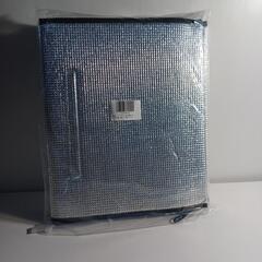 140f 2枚入り エアコン室外機カバー 遮熱 95x46cm エアコン 室外機 日よけ 厚み5mm 雨よけ 簡単取り付け エアコン室外機遮熱シール  の画像