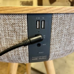 売約済み【武蔵小山店】 Welle mellow W501T 360° テーブル型 ワイヤレス Bluetooth スピーカー サイドテーブル 音楽プレーヤー スピーカー ブルートゥース テーブル bluetooth table speaker 🚚 運搬無料エリア有 / 品川区 リサイクルショップ ランバールーム 武蔵小山店  ◀︎ 武蔵小山パルム 戸越銀座 隣　の画像