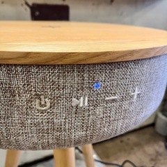 売約済み【武蔵小山店】 Welle mellow W501T 360° テーブル型 ワイヤレス Bluetooth スピーカー サイドテーブル 音楽プレーヤー スピーカー ブルートゥース テーブル bluetooth table speaker 🚚 運搬無料エリア有 / 品川区 リサイクルショップ ランバールーム 武蔵小山店  ◀︎ 武蔵小山パルム 戸越銀座 隣　の画像