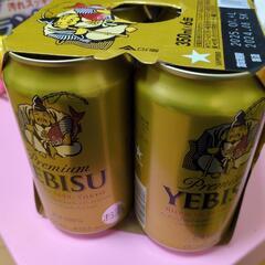 サッポロ　エビス缶ビール　350ml 6缶パックの画像