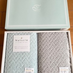 Natucleフェイスタオル2枚