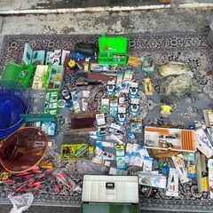 【まとめ売り】網 釣り道具 フィッシング 釣り おもり 釣り糸 他多数