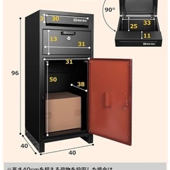宅配ボックスの画像