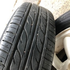 アルミホイール　タイヤ　4本　の画像