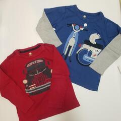 teacollection　110cm キッズ　子供服　長袖Tシ...