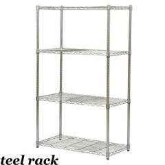 4段スチールラック【お譲り先決まりました】