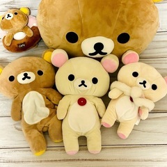リラックマ コリラックマ　ぬいぐるみ 5個セットの画像