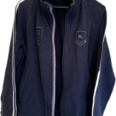 【BURBERRY BLACK LABEL】Lサイズ　メンズ  ラインジャージ　トラックジャケットの画像