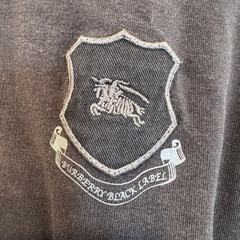 【BURBERRY BLACK LABEL】Lサイズ　メンズ  ラインジャージ　トラックジャケットの画像