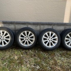 【受け渡し予定者決定】225/55r17スタッドレスタイヤ・ホイール
