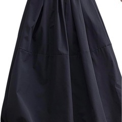 ブラック　バルーンスカート