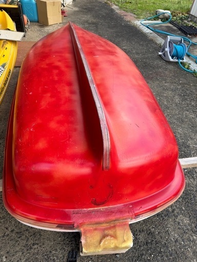 ROW-10とハイドロジェット2馬力船外機