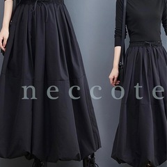 ブラック　バルーンスカートの画像