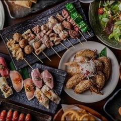【新宿】肉寿司&多彩料理満喫✨食べ飲み放題パーティー🎉