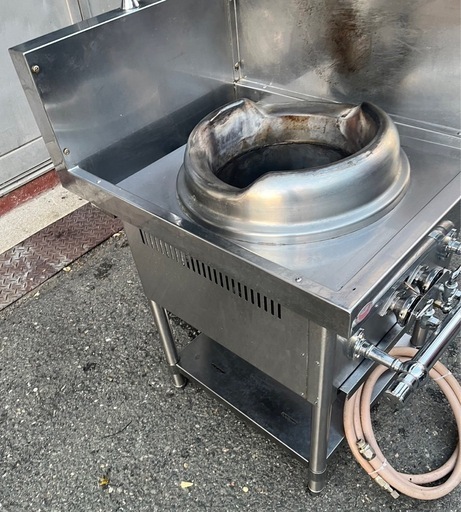 【動確済み】2019年 マルゼン 業務用 中華レンジ MRS-H111E 都市ガス 一口ガスレンジ 中華コンロ 厨房機器 店舗用品 中華料理 大阪発