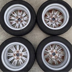 日産 クリッパーリオ 純正 タイヤ ホイール 165/60R14 dr17w ダンロップ エブリィ等にも
