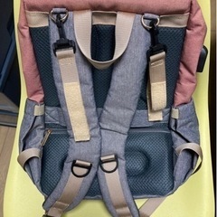 FAMICARE マザーズバッグ　新品未使用　バックパック　USBポート付き　ピンクの画像