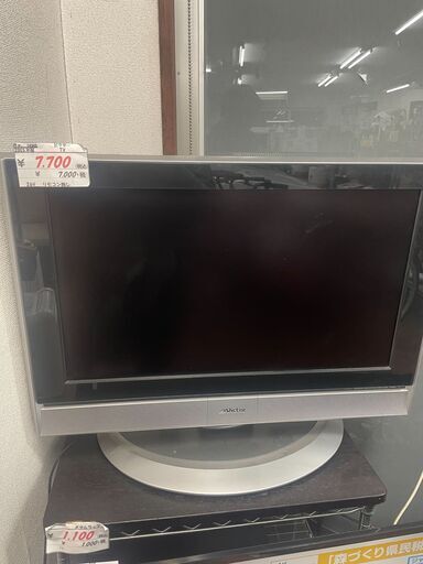 リサイクルショップどりーむ天保山店　No14345 テレビ　２６インチ　ビクター　２００５年製　リモコン欠品(´;ω;｀)