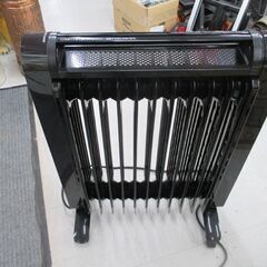 オイルヒーター サンライズ モダンデコ gr002 AND・DECO SUNRIZE 11枚フィン 1300W ブラック 苫小牧西店の画像